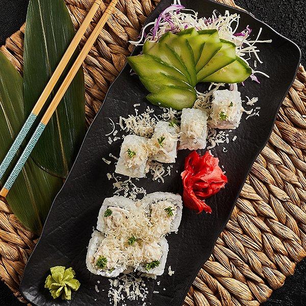 Chicken caesar roll