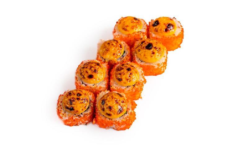 Krab mix baked