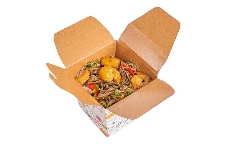 Soba seafood