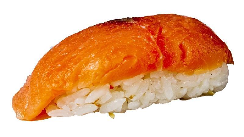 Smoked nigiri