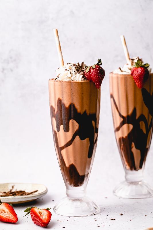 Chocolate milkshake
