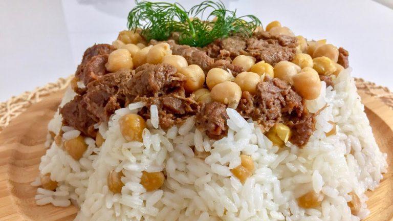 Qoyun Ətindən Plov