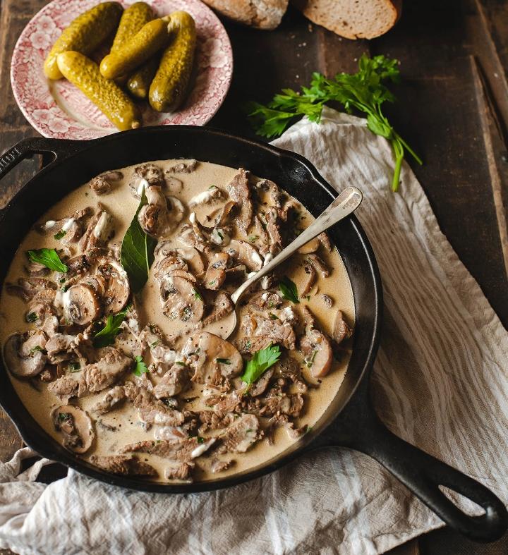 Beef Straqanof