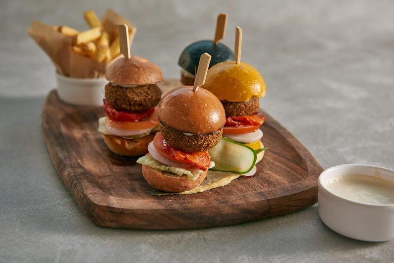 Mini Burger və Kartof fri