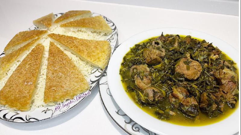 Meyvəli qovurma plov