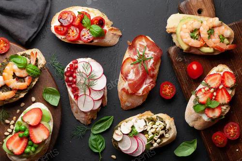 Assorti Brusketta ( 4 növ )