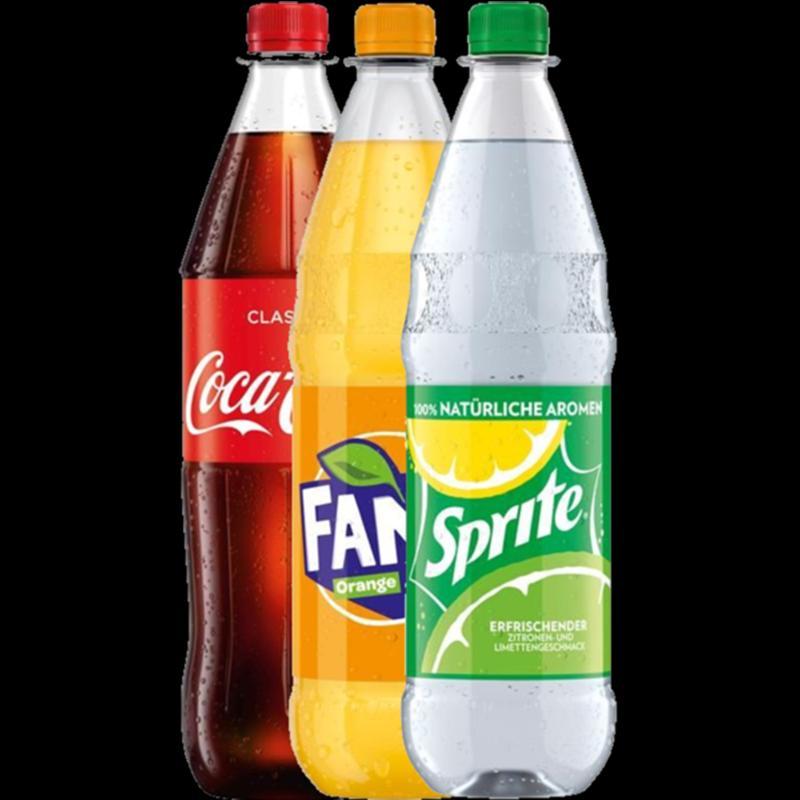 Cola, Fanta, Sprite