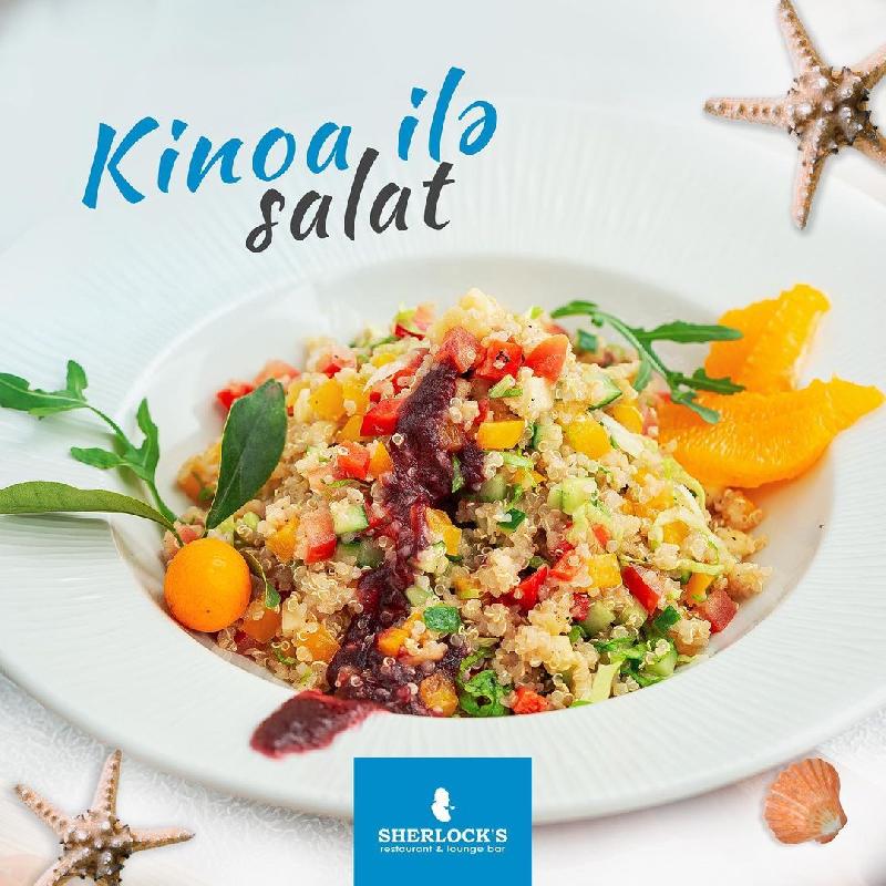 Kinoa İlə Salat