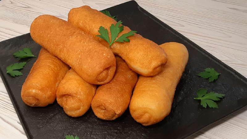 Ət İlə Qatlama Pirojki
