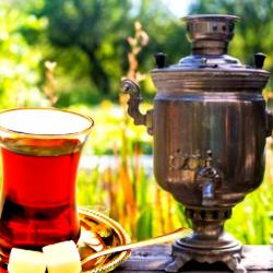 Samovar çay dəstgahı