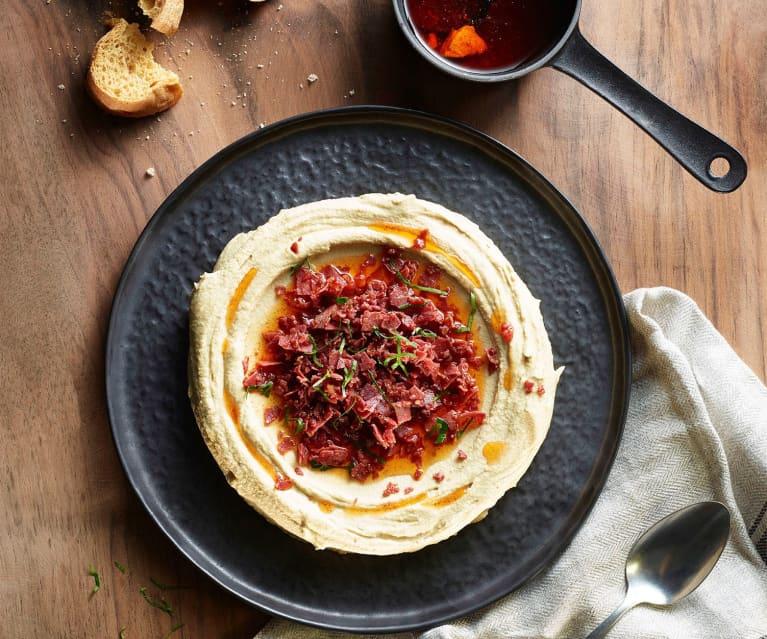 Pastırmalı humus