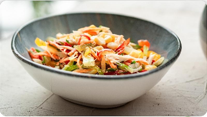 Crispy chicken salad