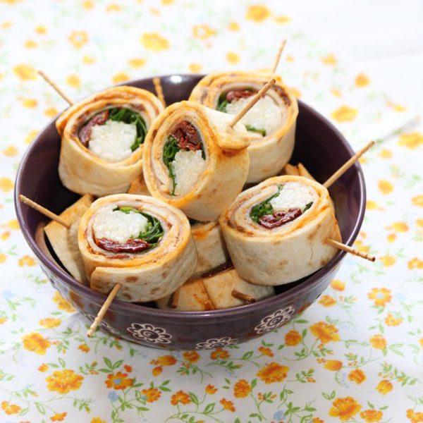 Chicken roll  tartilla