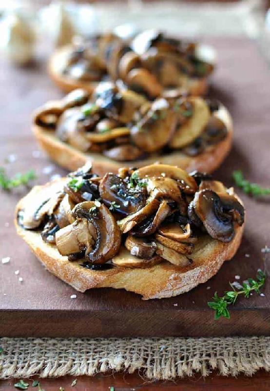 Mushroom Bruschetta