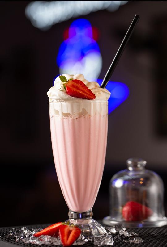 Strawberry milkshake