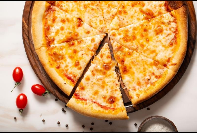 Neapolitan-Style  Margherita pizza