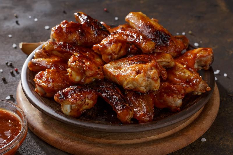 Barbeque wings