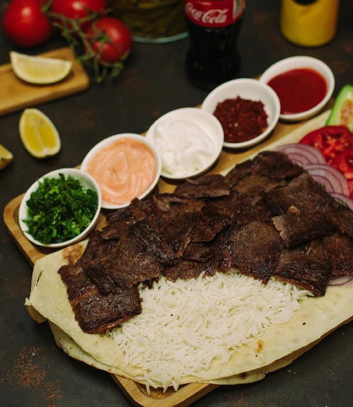 Plov üstü Dönər ət