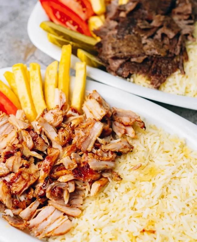 Plov üstü Dönər toyuq