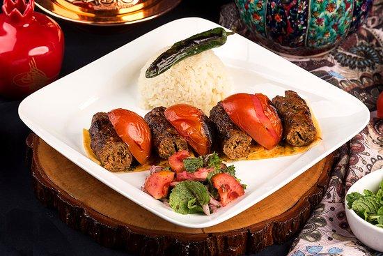 Domatesli kabab