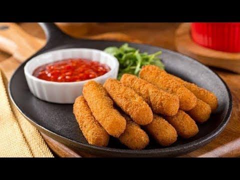 Qızardılmış Mozzarella Çubuqları