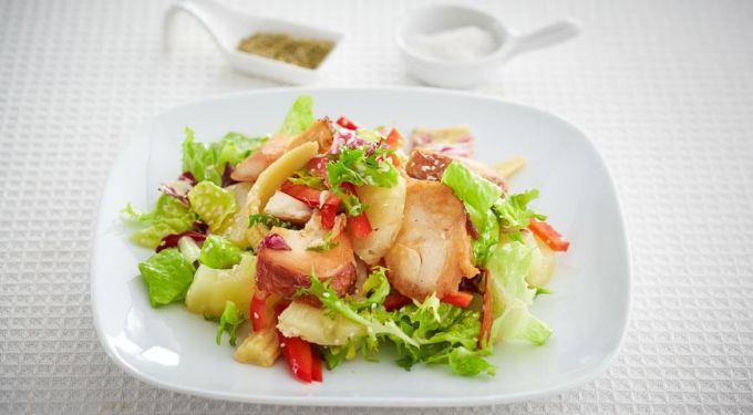 Permizanla Ət Salatı