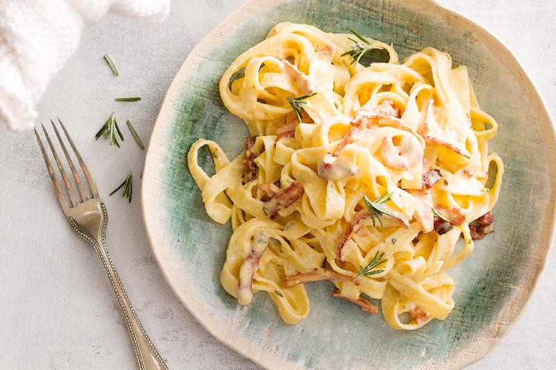 Fettuçini Karbonara