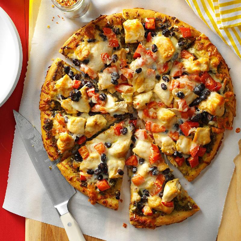 Toyuqlu pizza 