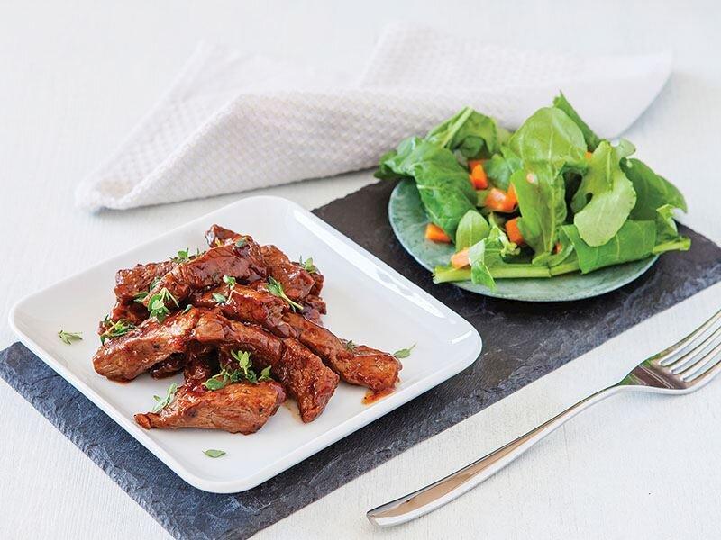 Barbekü soslu bonfile