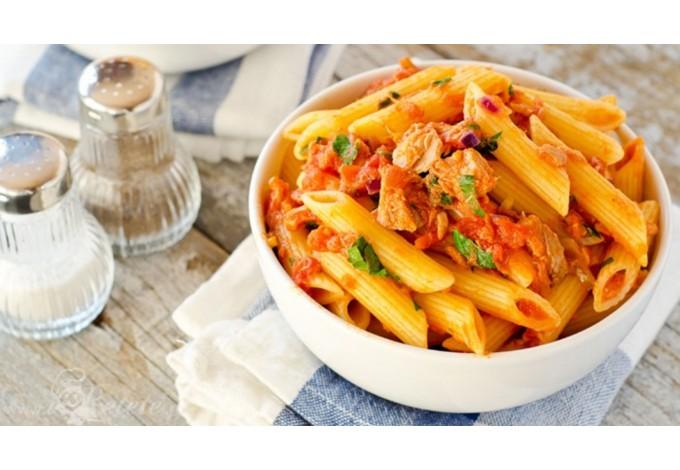 Ton balıklı penne