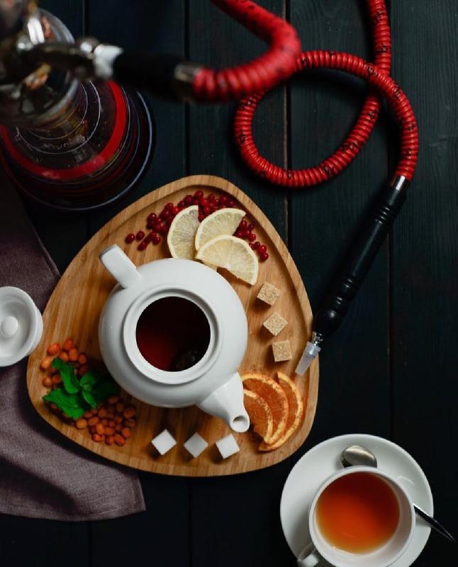Saxsı Qəlyan seti(saxsı qəlyan,çay,şokolad)