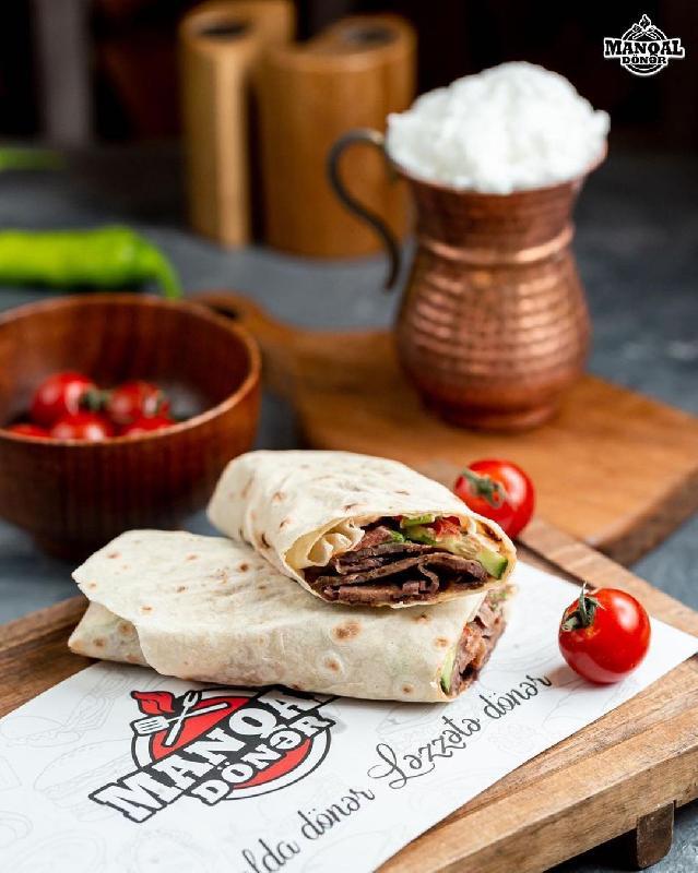 Manqal Dönər Lavaşda Ətli