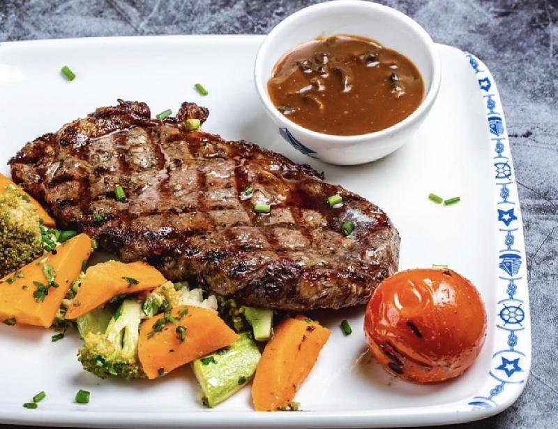Rib-eye steak