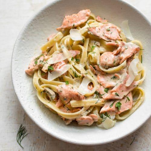 Salmon Fetuçine 