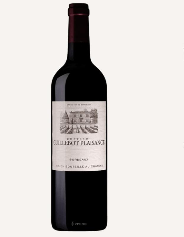 CH . GUILLEBOT PLAISANCE ROUGE / BORDEAUX