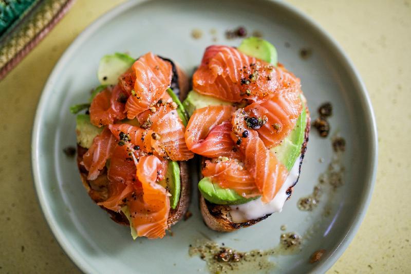 Brusketta salmon