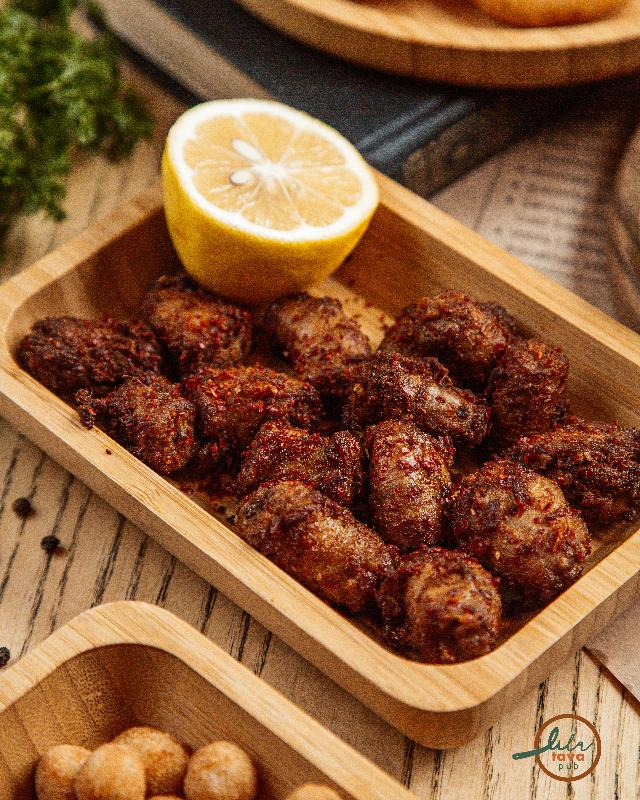 Toyuq Ürəyi Qızardılmış 