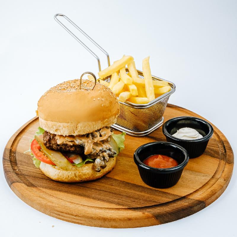 Mushroom burger 