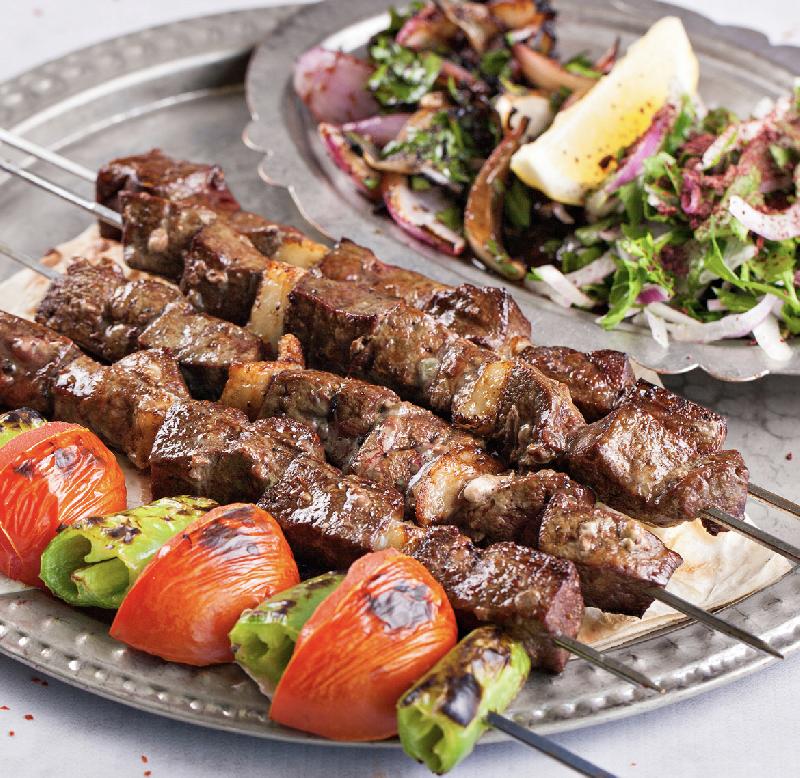 Çiyər tepsi kabab