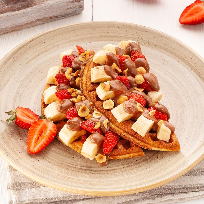 Meyvəli Waffle