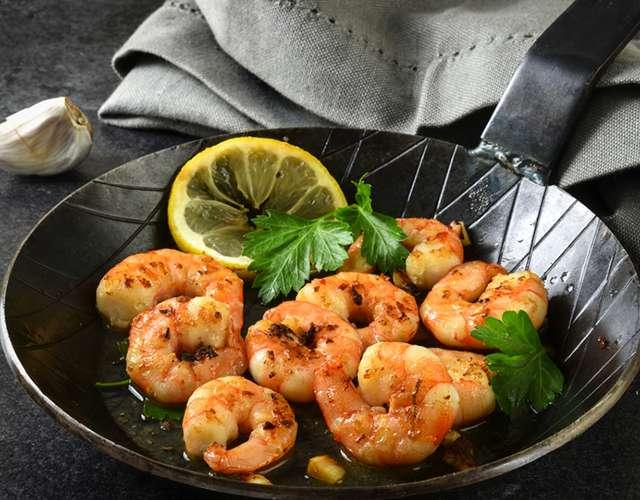 Krevetka sarımsaqda (150 gr.)  