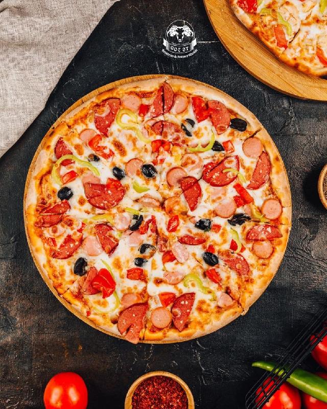 Pizza sosisli 
