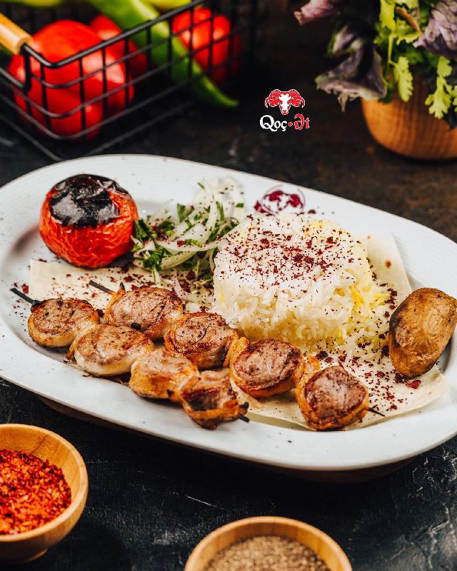 Qoç ət lokum kabab 