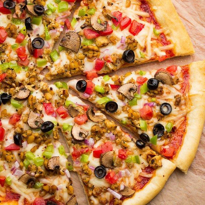Vegeterian pizza