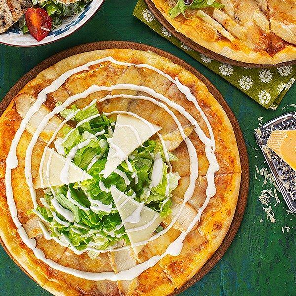 Caesar pizza