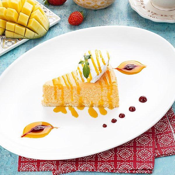 Mango cheesecake 