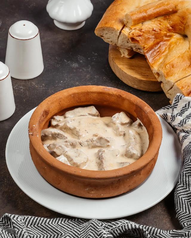 Qaymaqlı can əti 