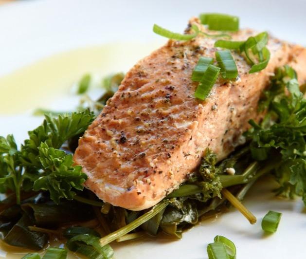 Qızıl Balıq Buxarda Tərəvəz İlə