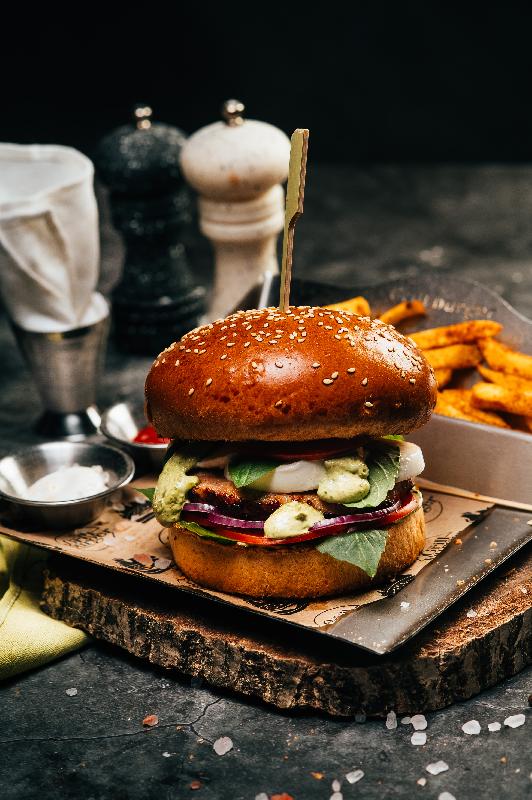 Buffalo chicken burger 