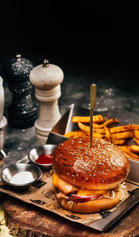 Cheesy burger 